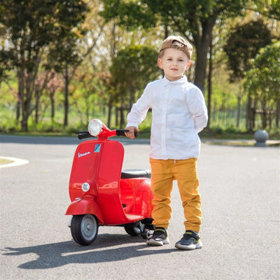 12V Kids' Vespa Electric Ride-On Scooter