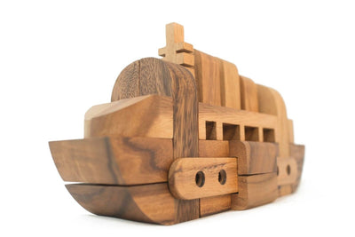 3D Ship Model - Assembly Puzzle For Kids