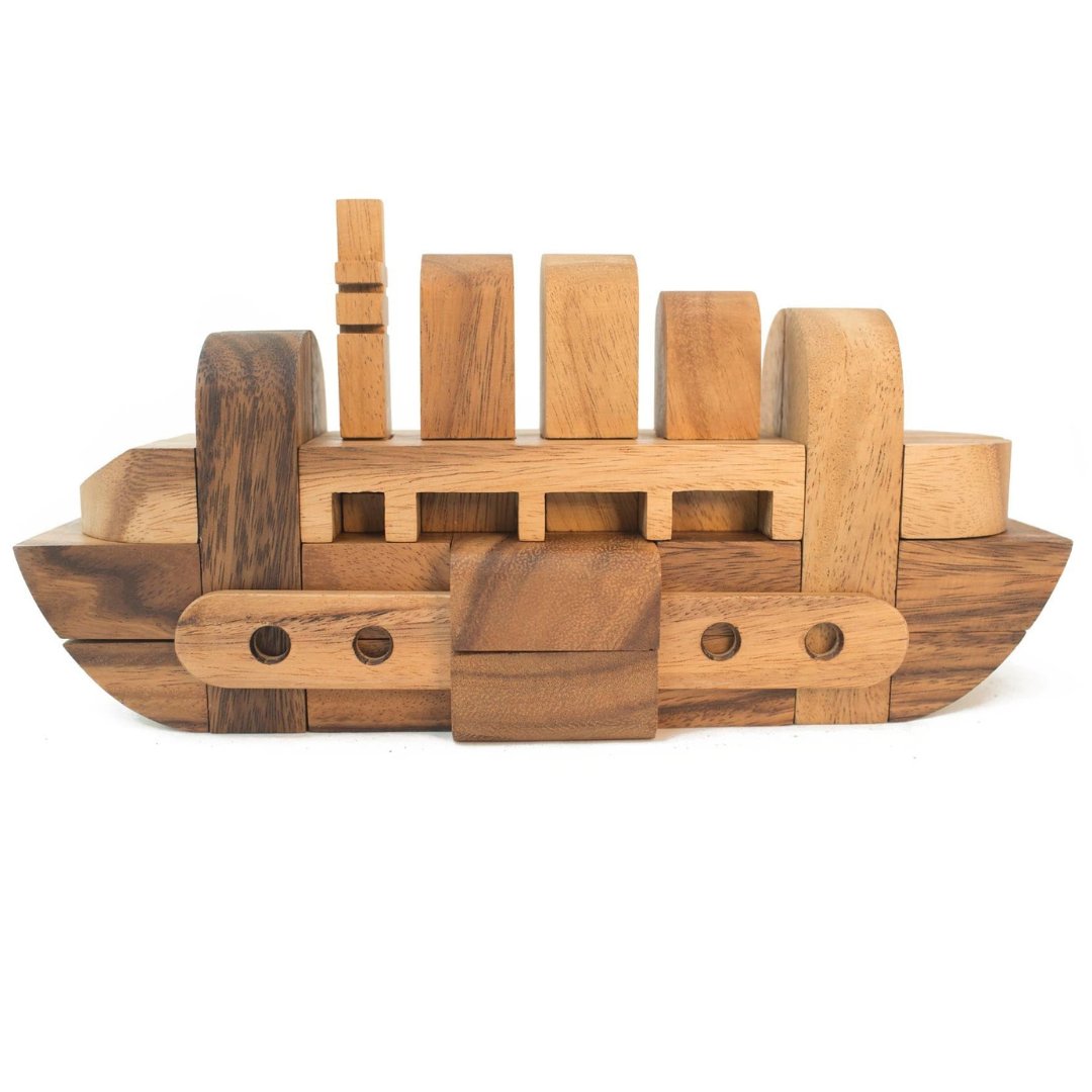 3D Ship Model - Assembly Puzzle For Kids