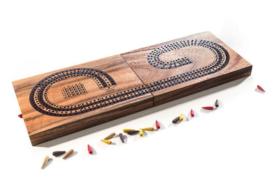 4 Track Cribbage Board