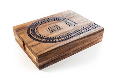 4 Track Cribbage Board