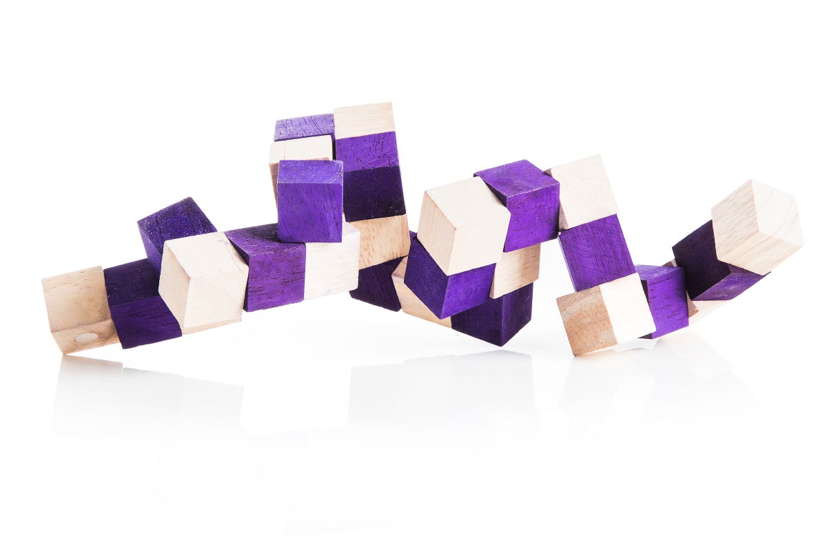 6 Snake Cube Set - Multiple Configurations