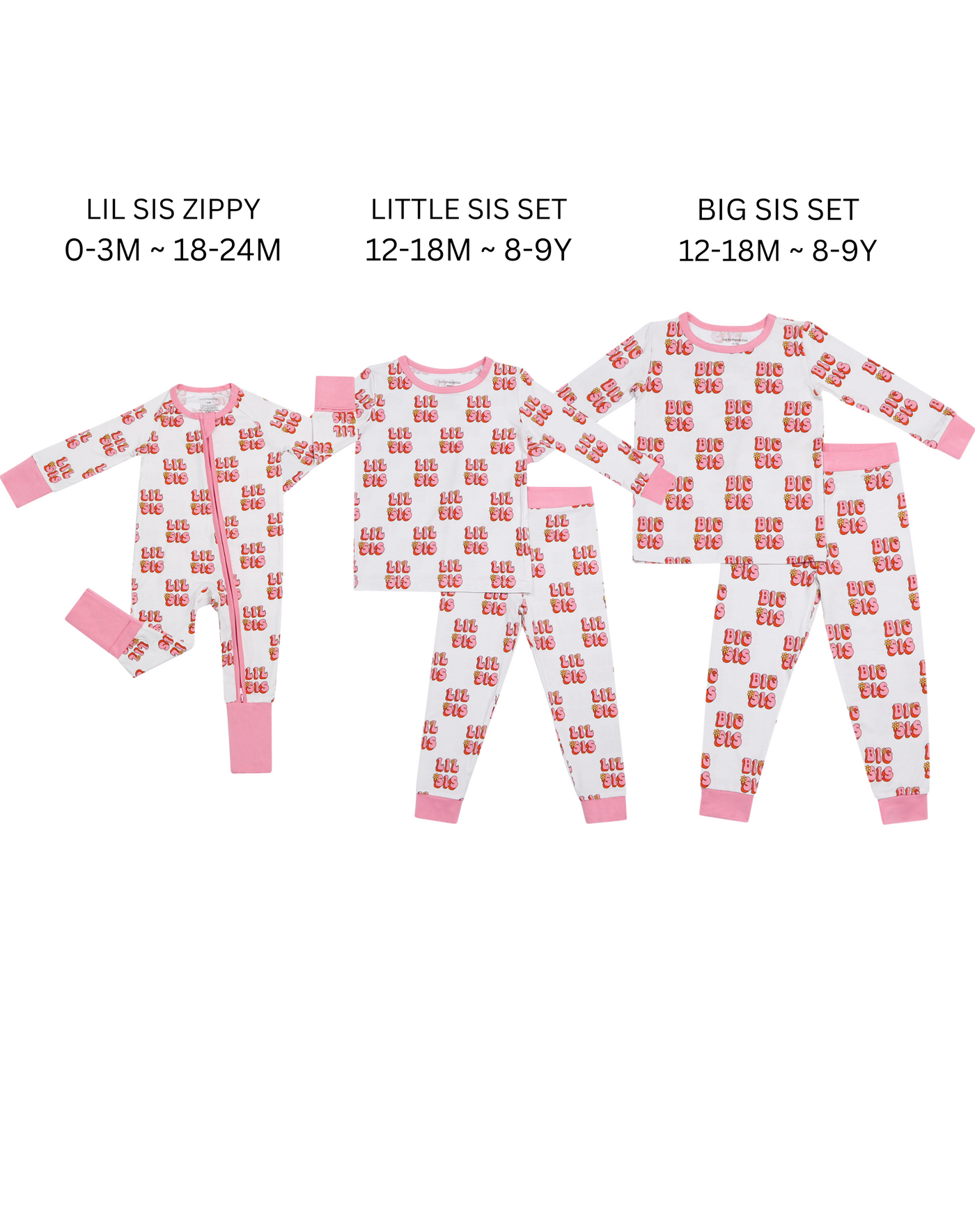 Bamboo Zip Romper - Lil Sis