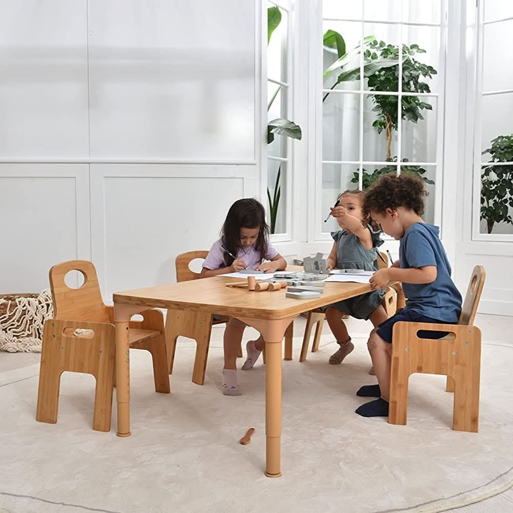 Adrian - Toddler Table and Chair 5 Piece Set