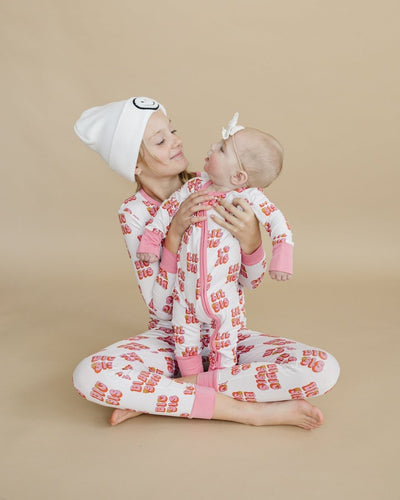 Bamboo Zip Romper - Lil Sis