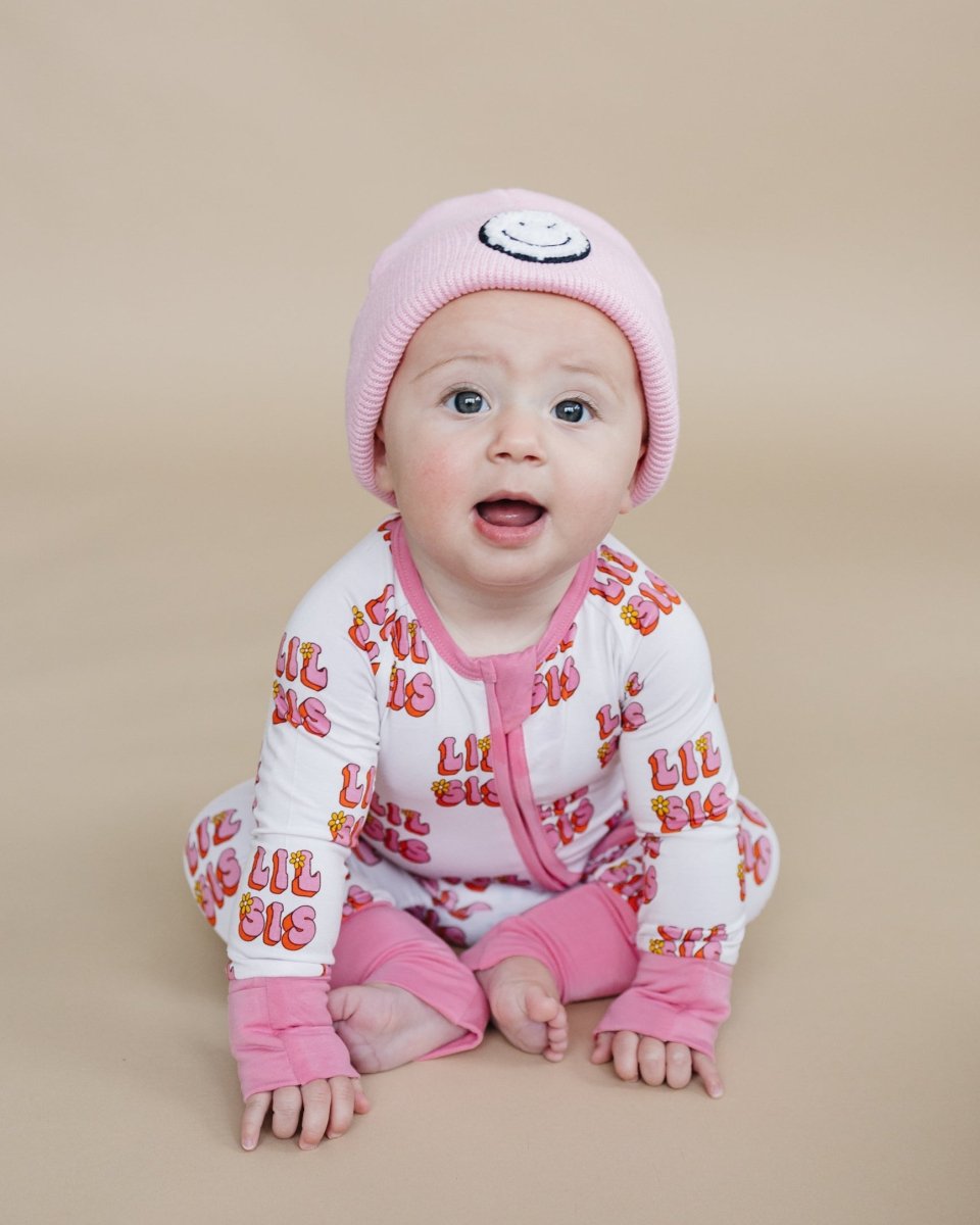 Bamboo Zip Romper - Lil Sis