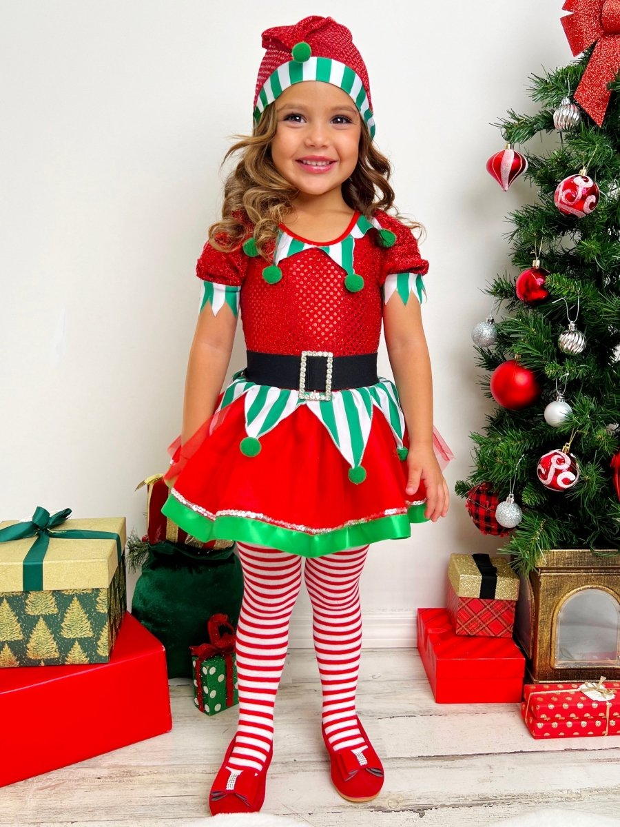 Holiday Sparkle Tutu Dress