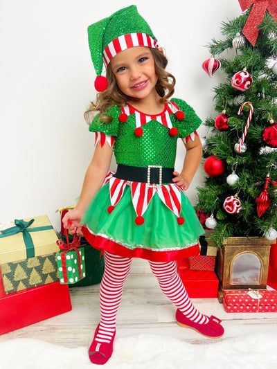 Holiday Sparkle Tutu Dress