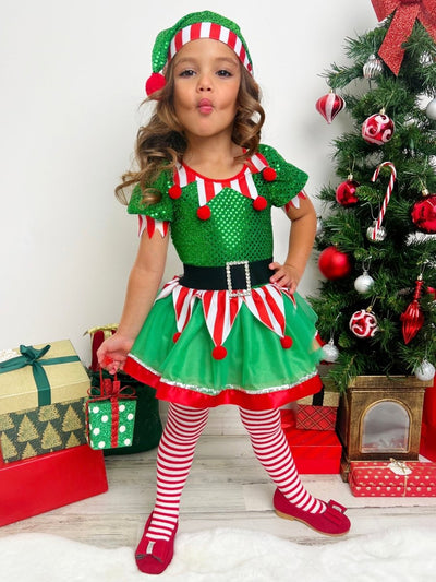 Holiday Sparkle Tutu Dress