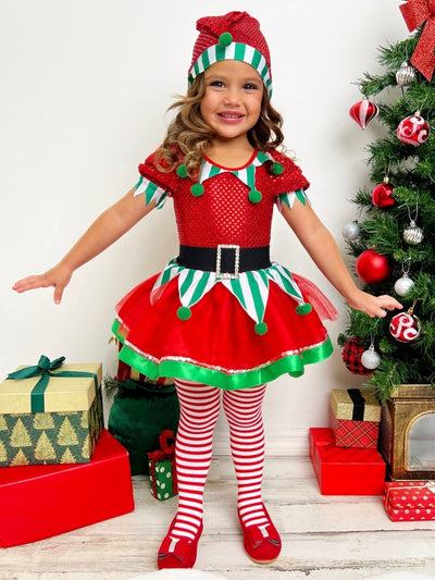 Holiday Sparkle Tutu Dress