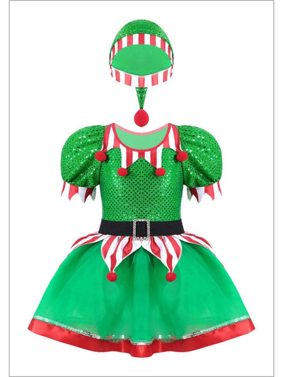 Holiday Sparkle Tutu Dress