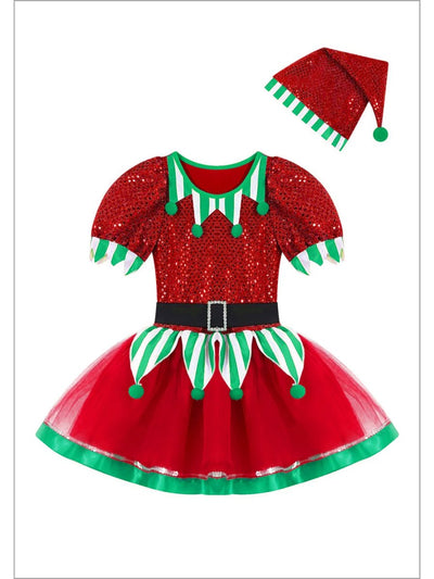 Holiday Sparkle Tutu Dress