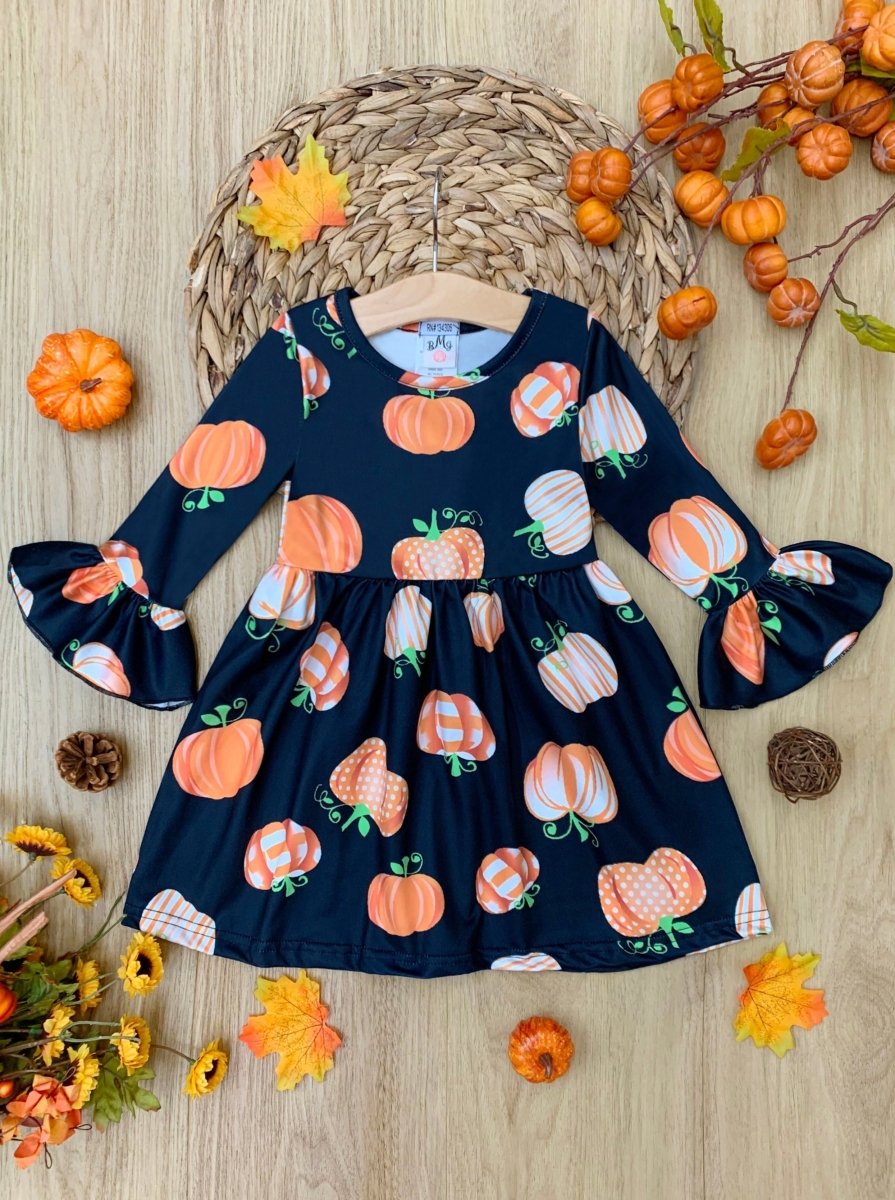 Blessed and Pumpkin Obsessed Dress