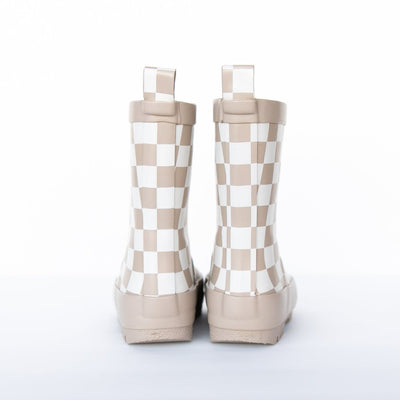 Children's Rain Boot | Checkerboard