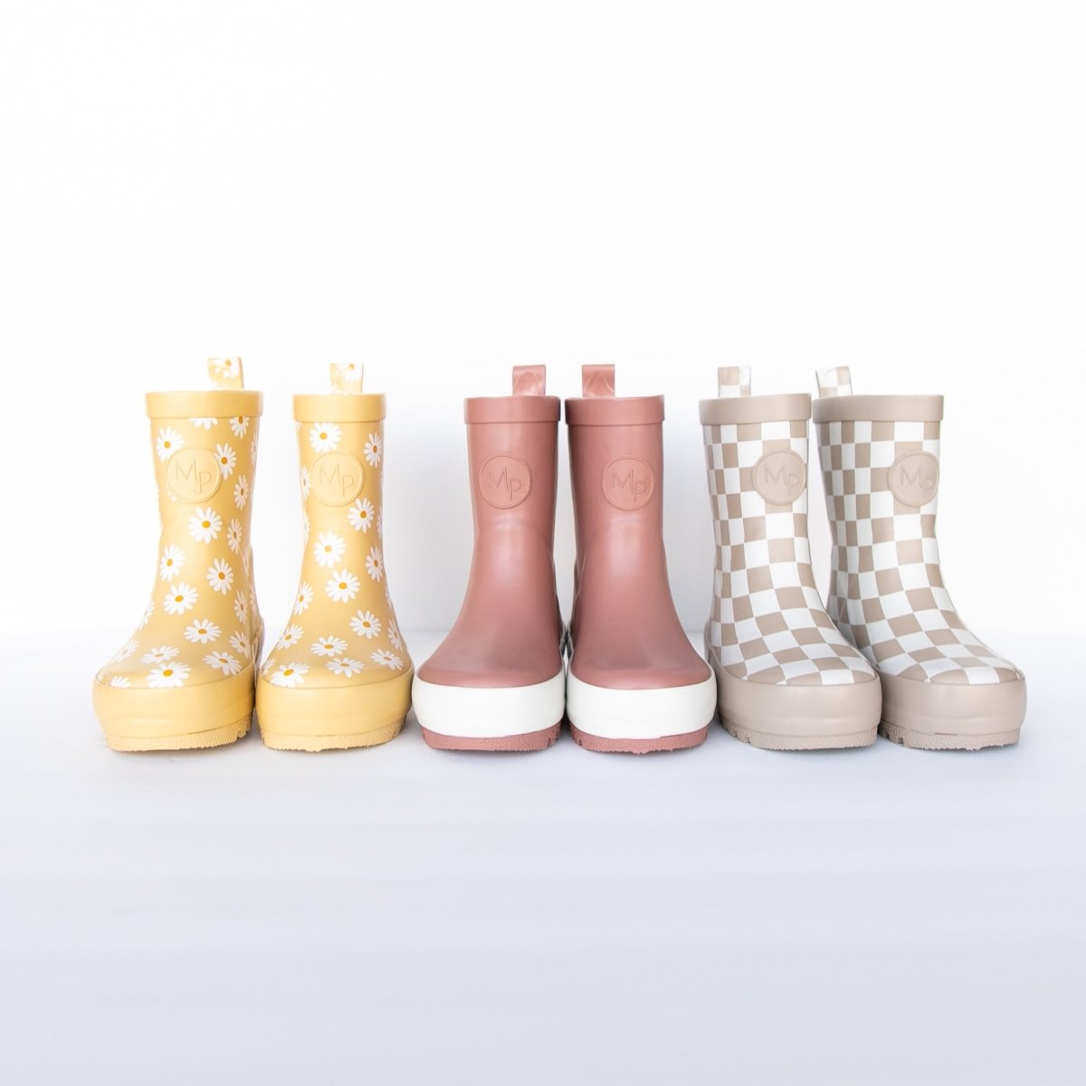 Children's Rain Boot | Checkerboard