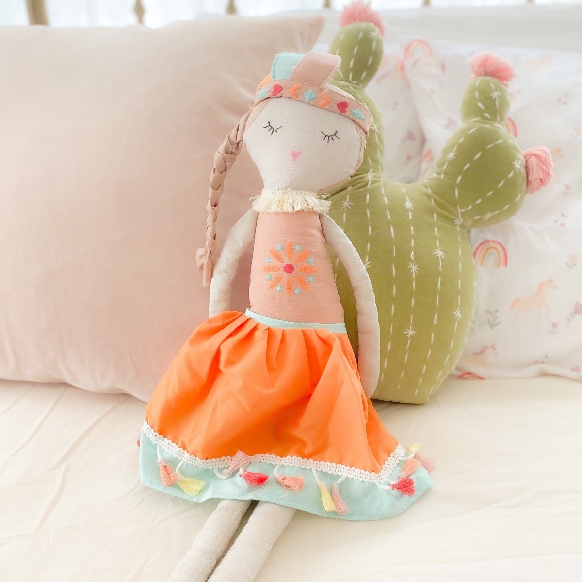 'Claire' Bohemian Princess Doll - Large