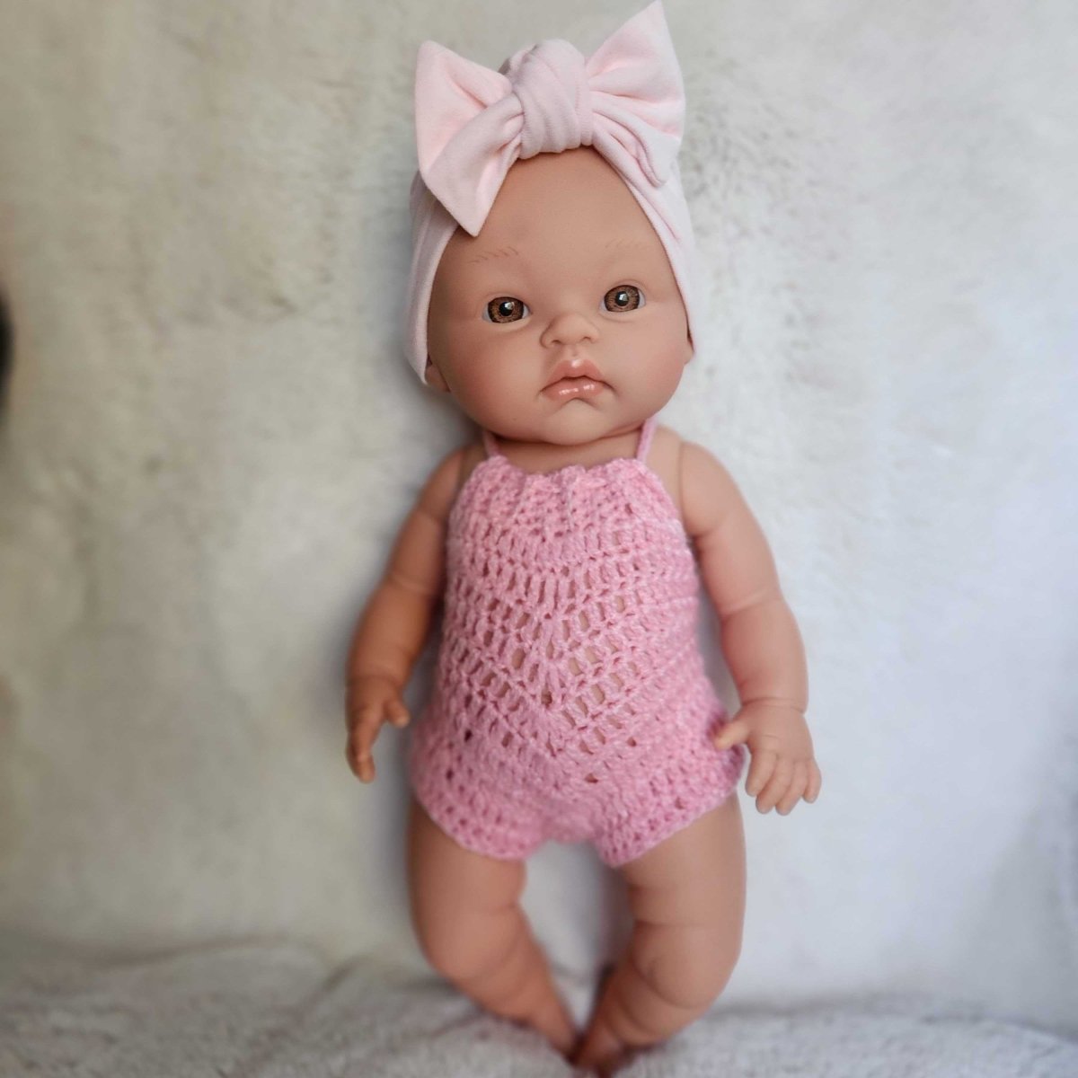 Crochet Baby Doll Romper