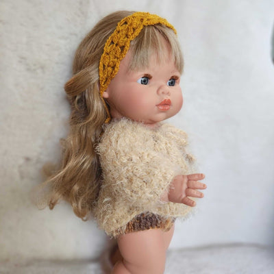 Crochet Baby Doll Winter Set