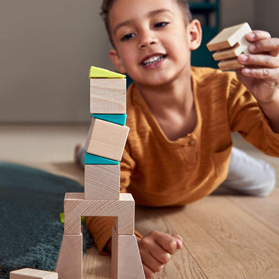 Crooked Towers Wooden Blocks