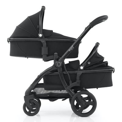 egg2® Carry Cot in Just Black