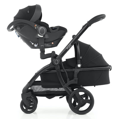 egg2® Carry Cot in Just Black