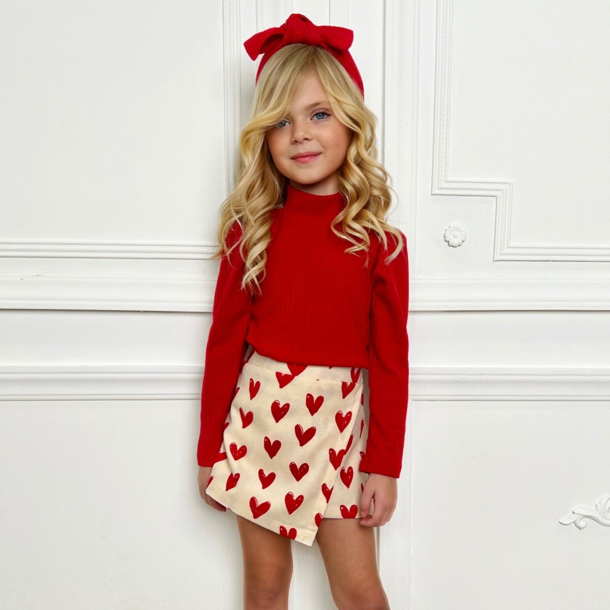 Forever Love Valentine's Day Top & Skort Set