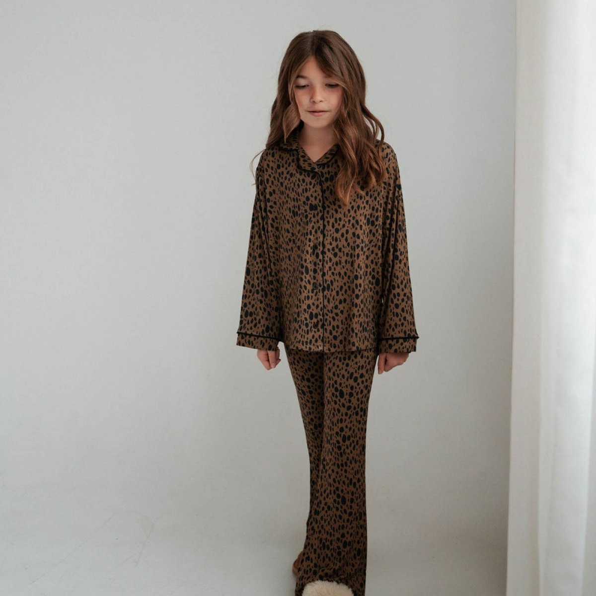 Girl's Flare Set - Cheetah