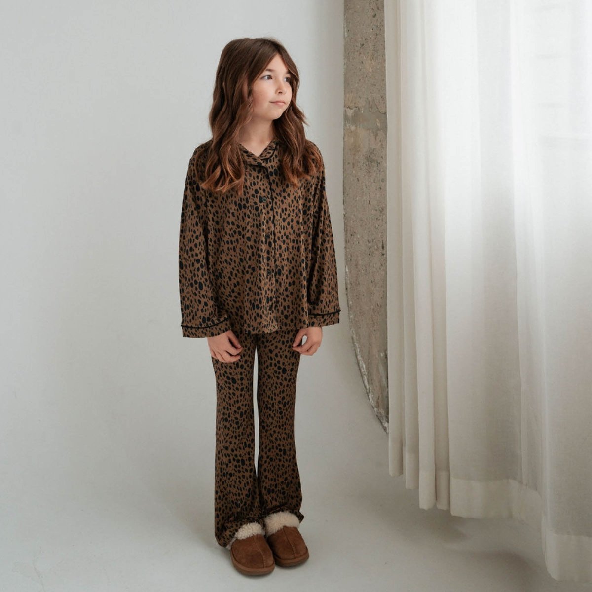 Girl's Flare Set - Cheetah