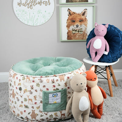 Cedar Toddler Pouf