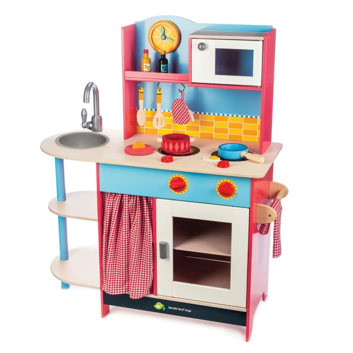 Kids Wooden Play Kitchen