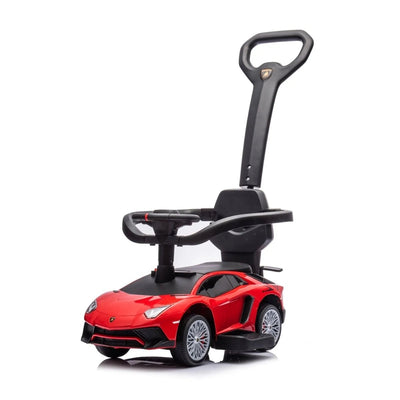 Lamborghini 3-in-1 Kids Push Ride On Toy Car