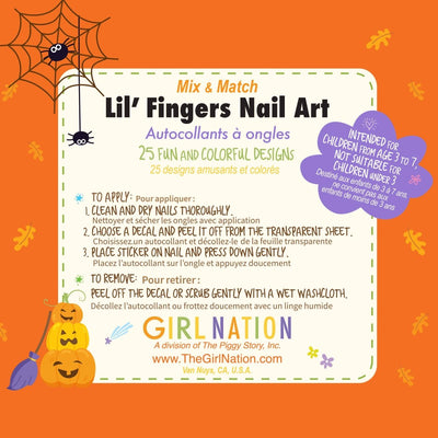 Lil' Fingers Nail Art  | Halloween Nail Stickers