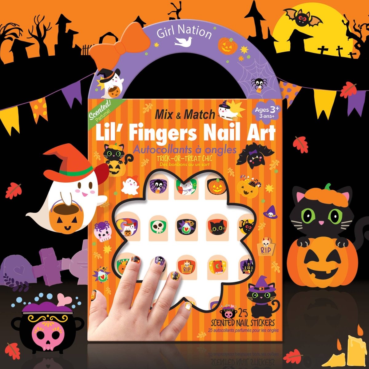 Lil' Fingers Nail Art  | Halloween Nail Stickers