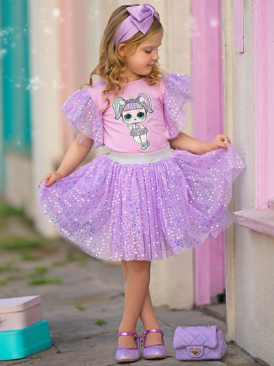 L.O.L. SURPRISE! Unicorn Shimmer Tulle Skirt Set