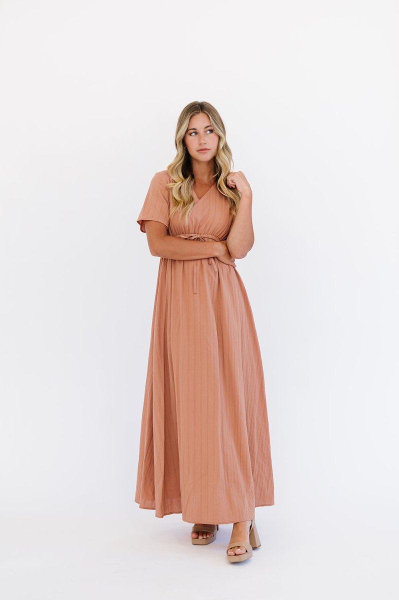 Lula Dress in Camel