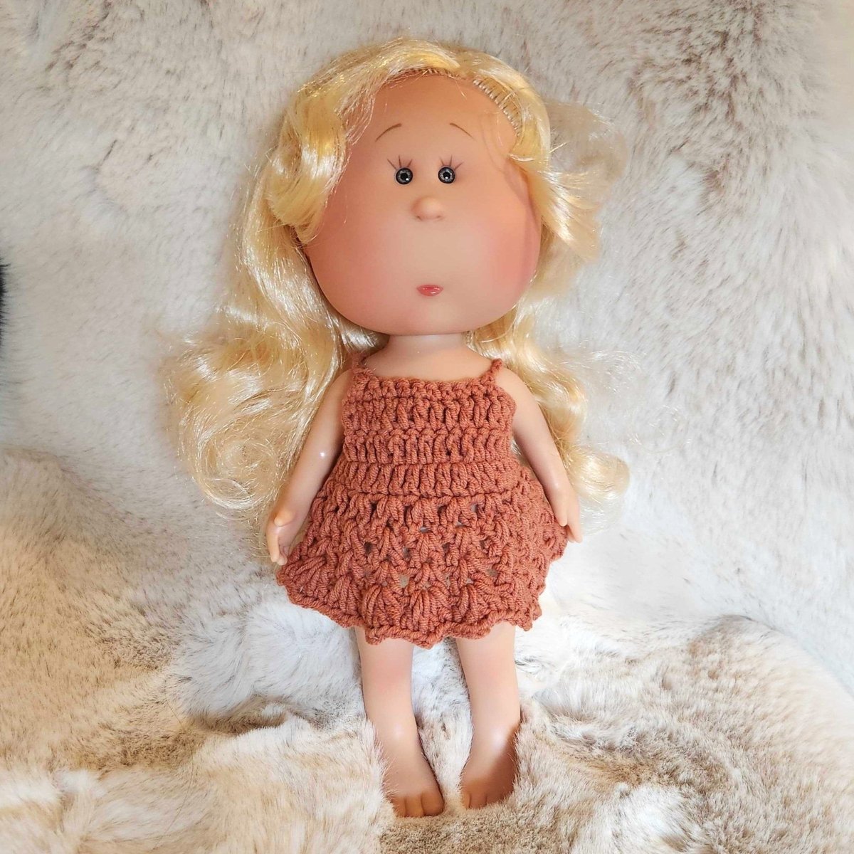 Mia Doll Crochet Dress