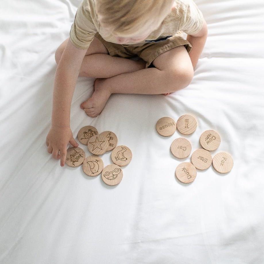 Mini Sight Words Matching Tiles