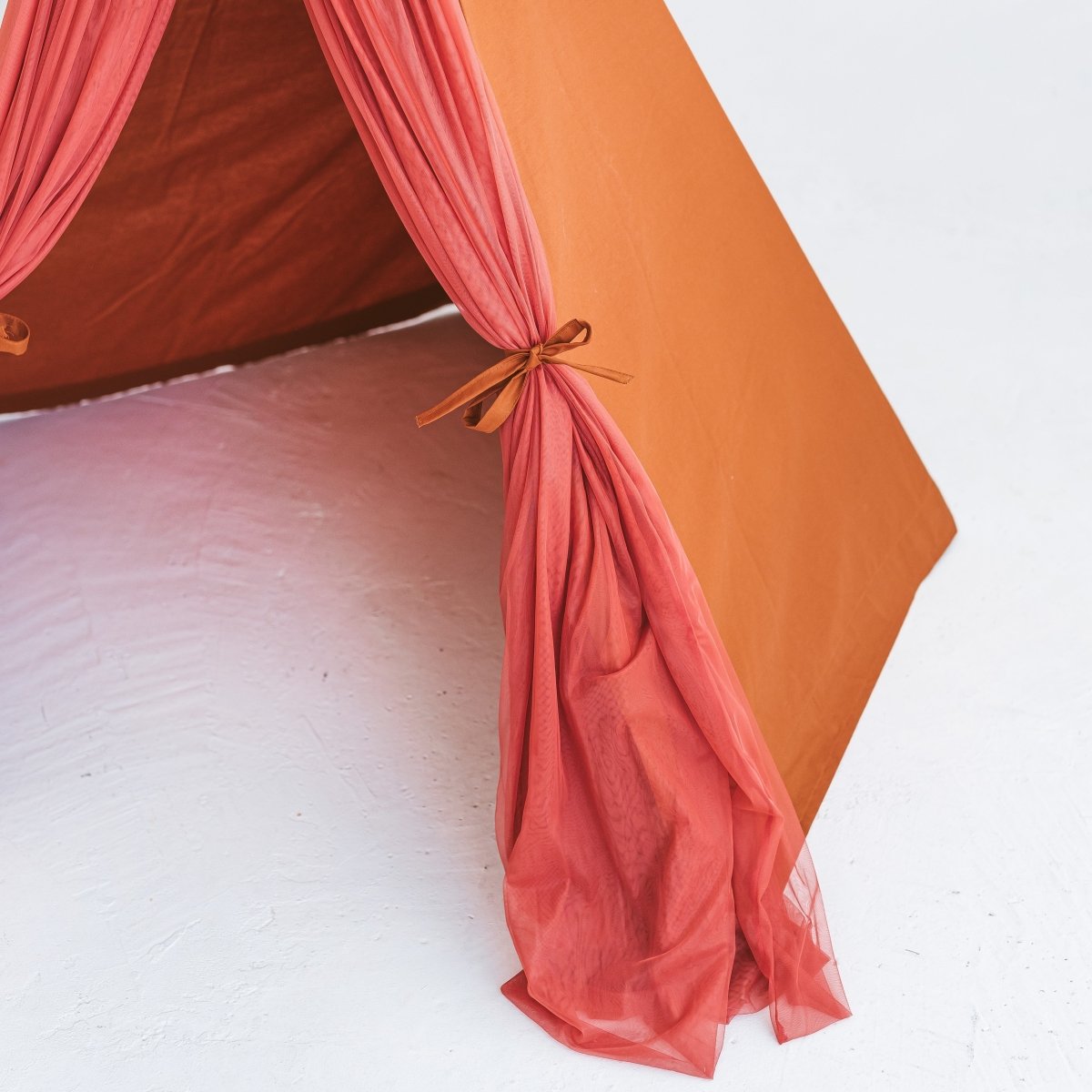 MINICAMP Fairy Kids Play Tent With Tulle in Cognac