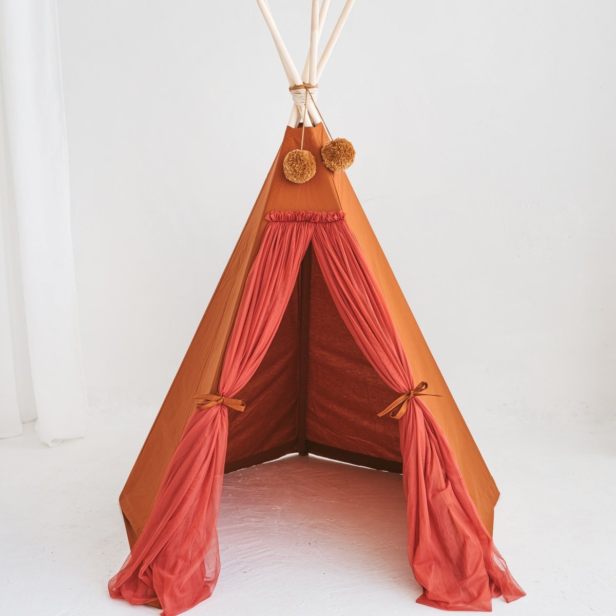 MINICAMP Fairy Kids Play Tent With Tulle in Rose