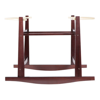 Modern Rocking Bassinet Stand- Espresso