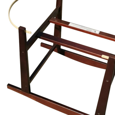 Modern Rocking Bassinet Stand- Espresso