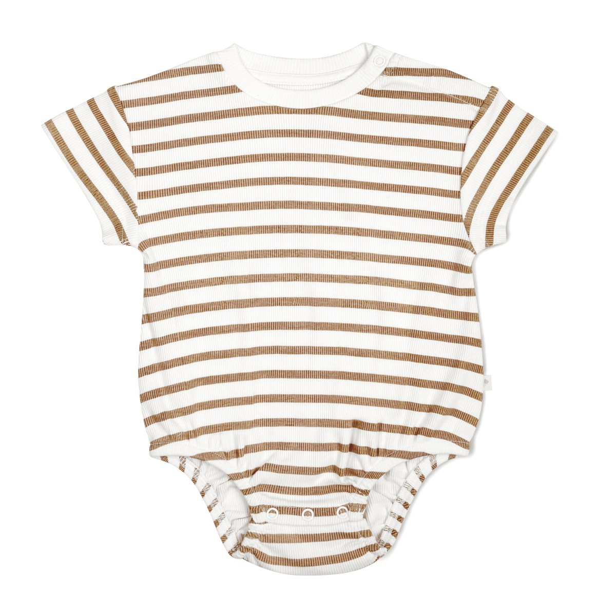 Organic Baby Bubble Romper - Stripes