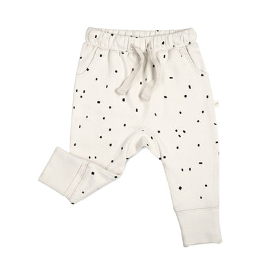 Organic Baby Toddler Harem Pants - Pixie Dots