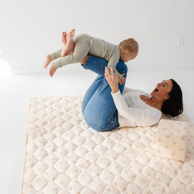 Rainbow Cream Picnic Blanket