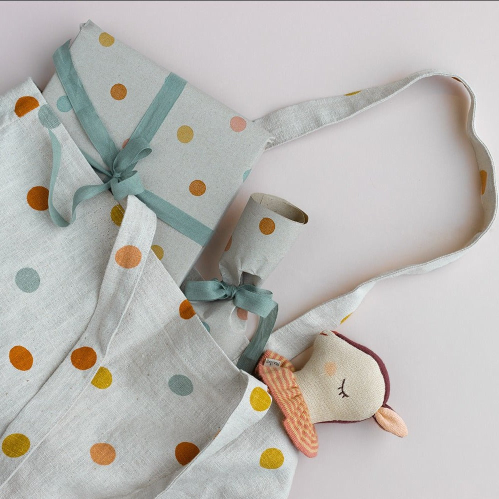 Tote Bag, Multi dots - Small