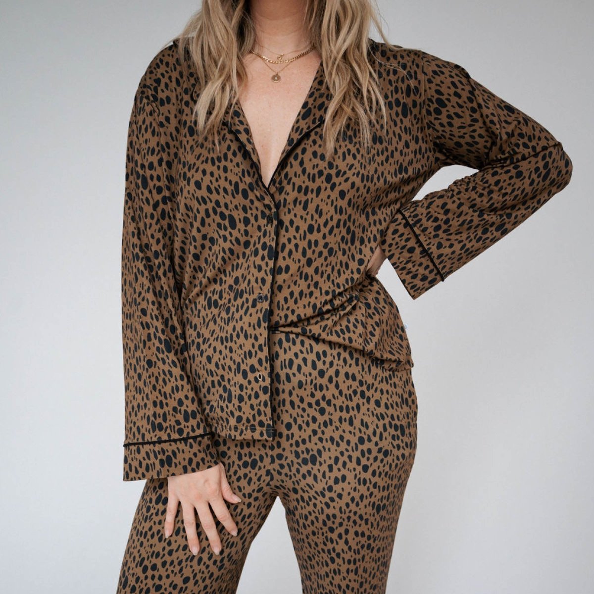 Women's Flare Set - Cheetah