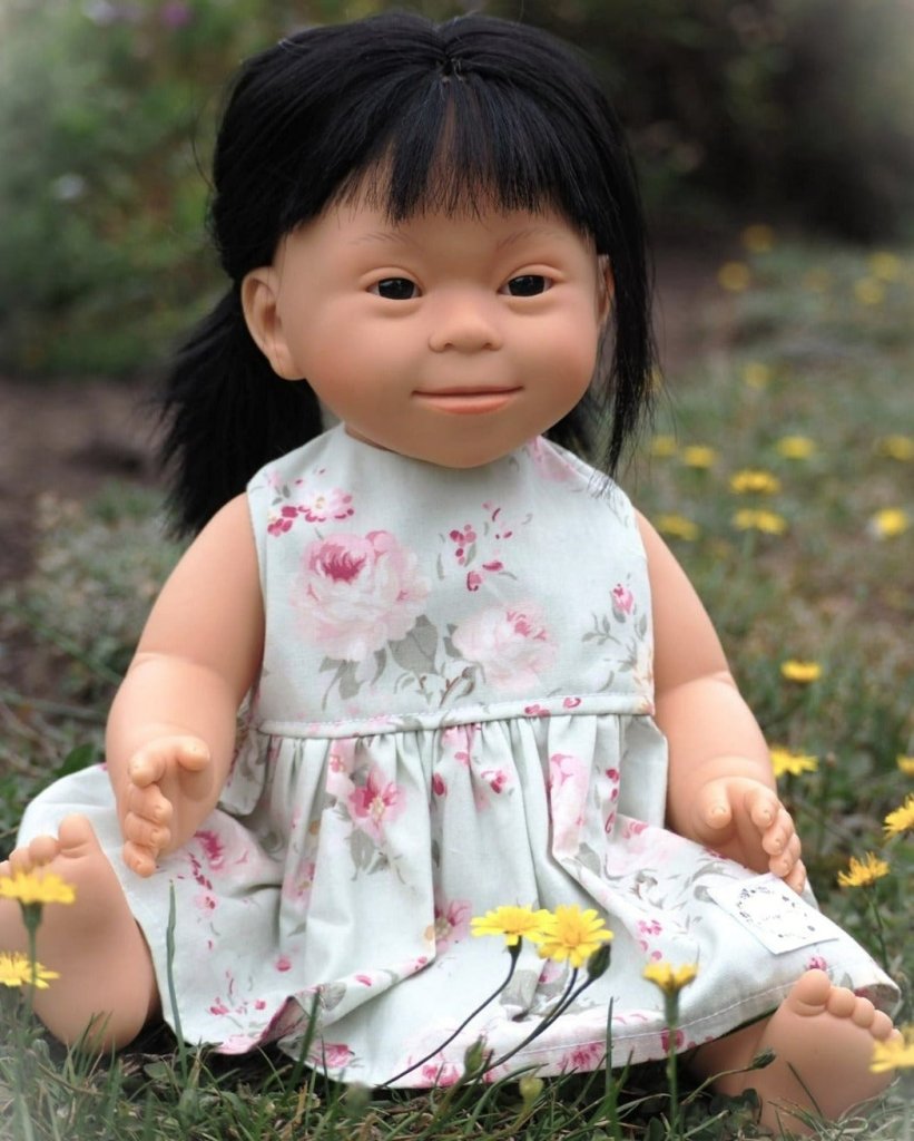 Asian Baby Doll Girl with Down Syndrome Bee Like Kids