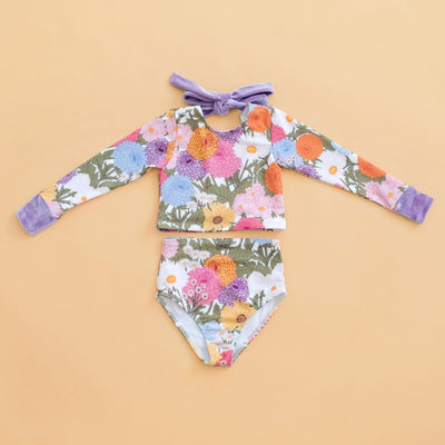 Island Floral Two Piece Swim