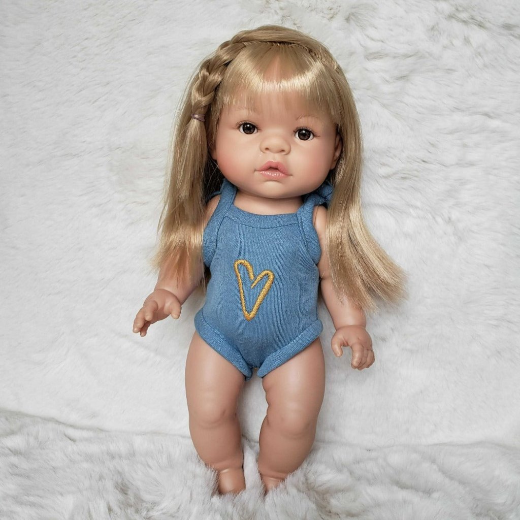 Lillelove  Orana | Blonde baby girl down brown eyes | Bee Like Kids