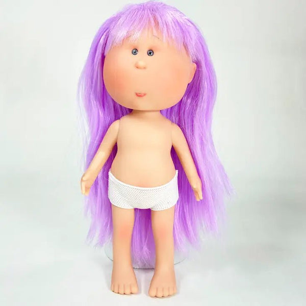 Mia Baby Doll Articulated Purple Hair Bee Like Kids